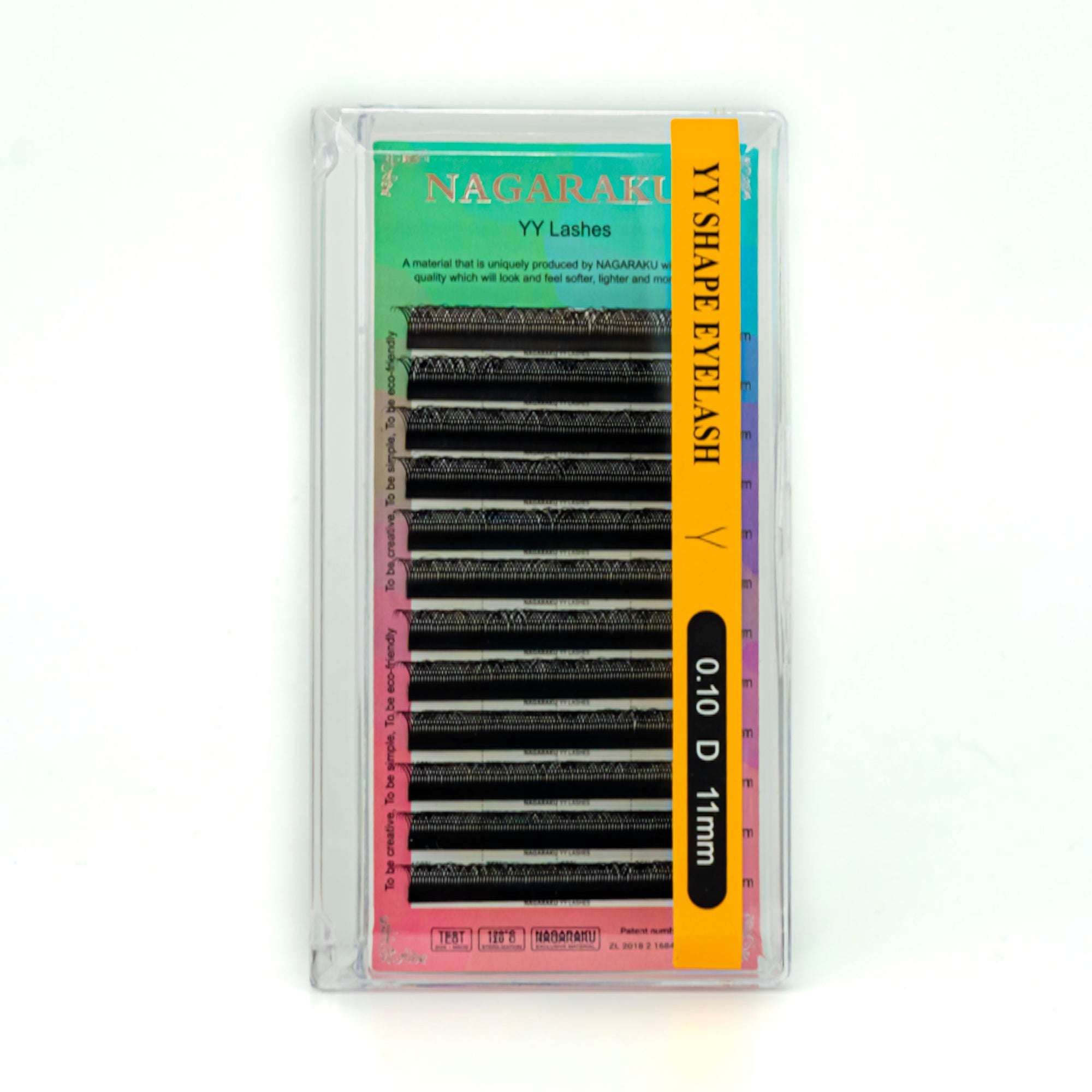 PESTAÑAS POSTIZAS YY LASHES0.10D11MM