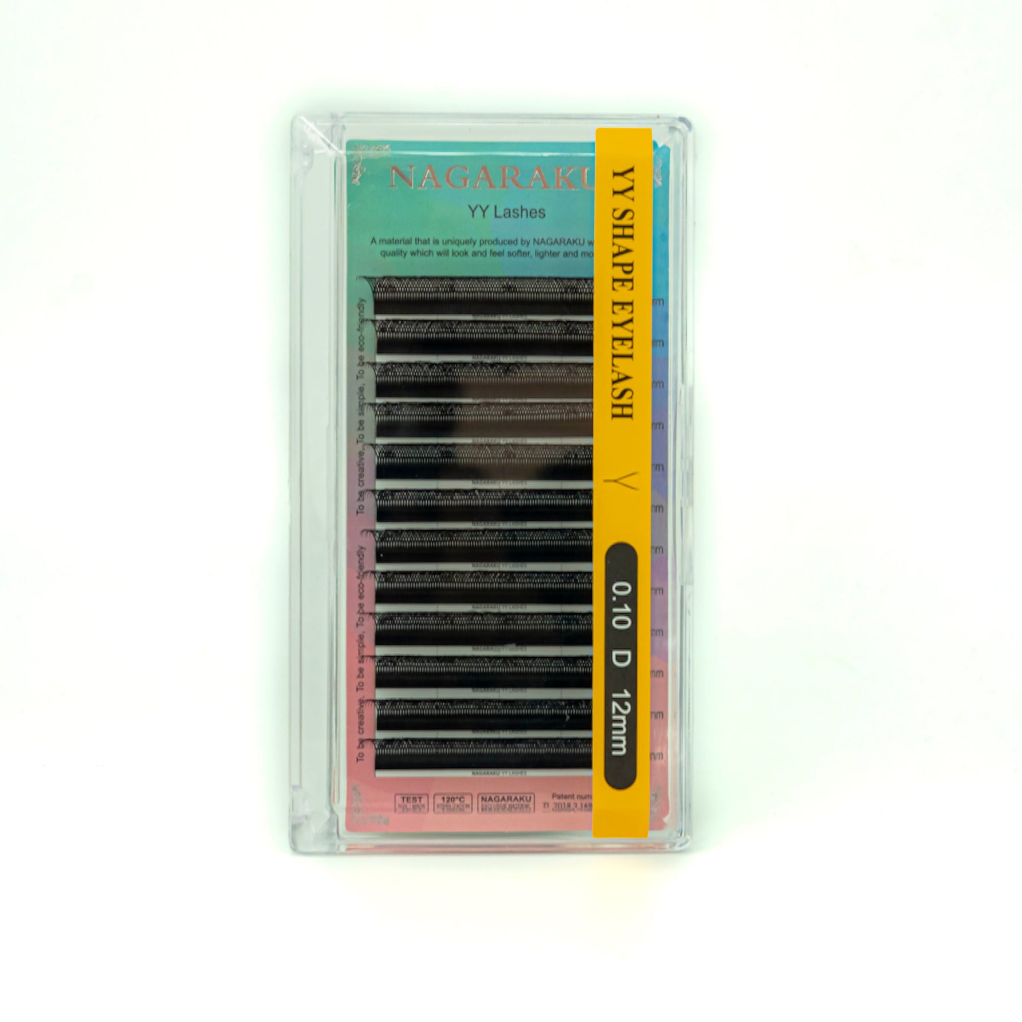 PESTAÑAS POSTIZAS YY LASHES0.10D12MM