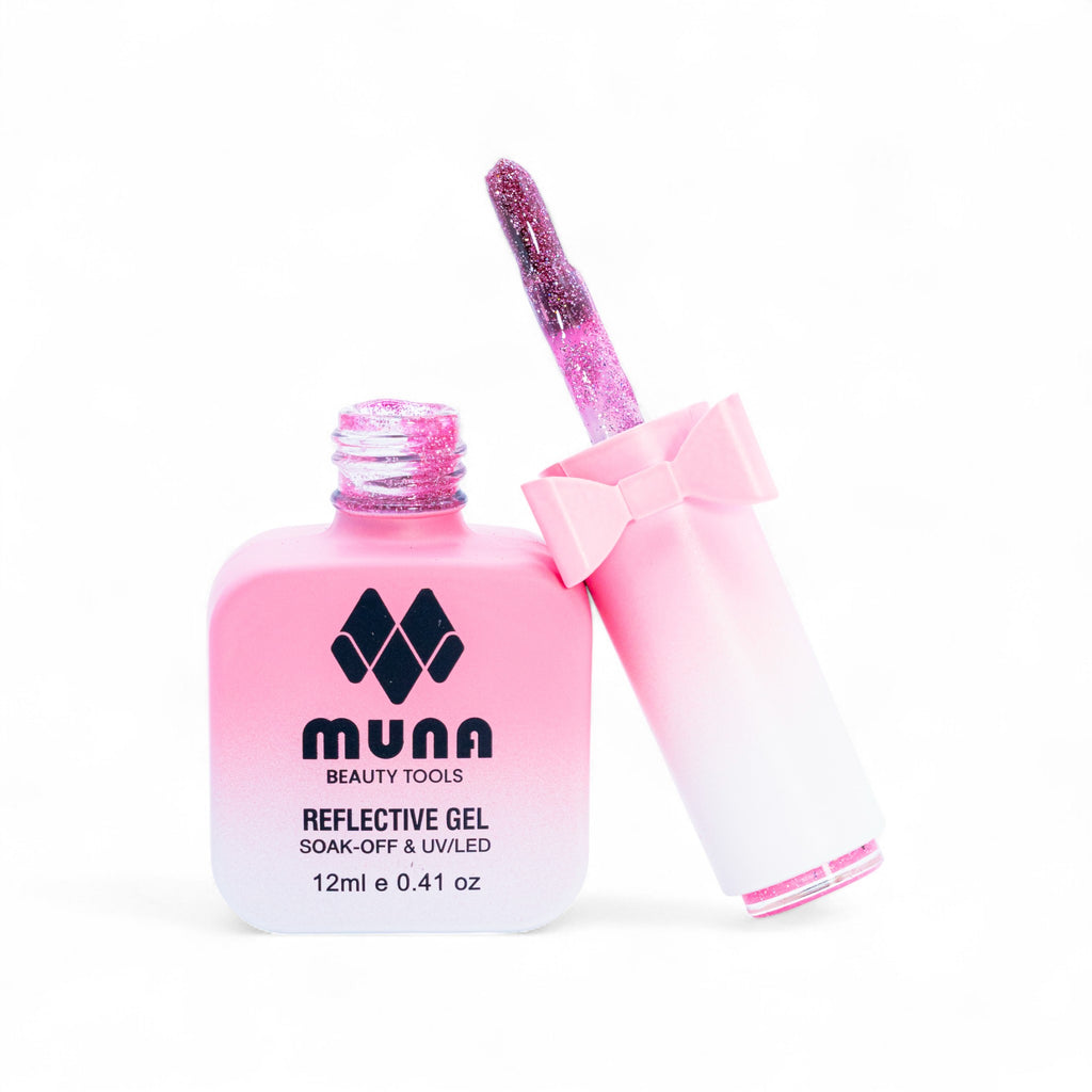 ESMALTE,REFLECTIVE GEL MUNA937-SATURNO VIOL