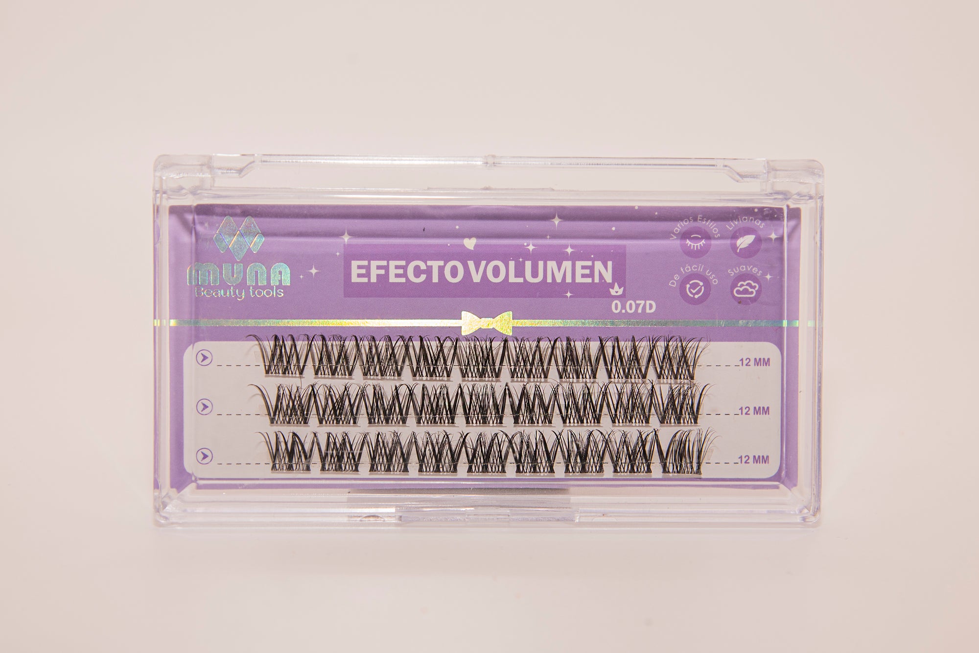 MUNA201-2 EFECTO VOLUMEN 0.07D 12MM