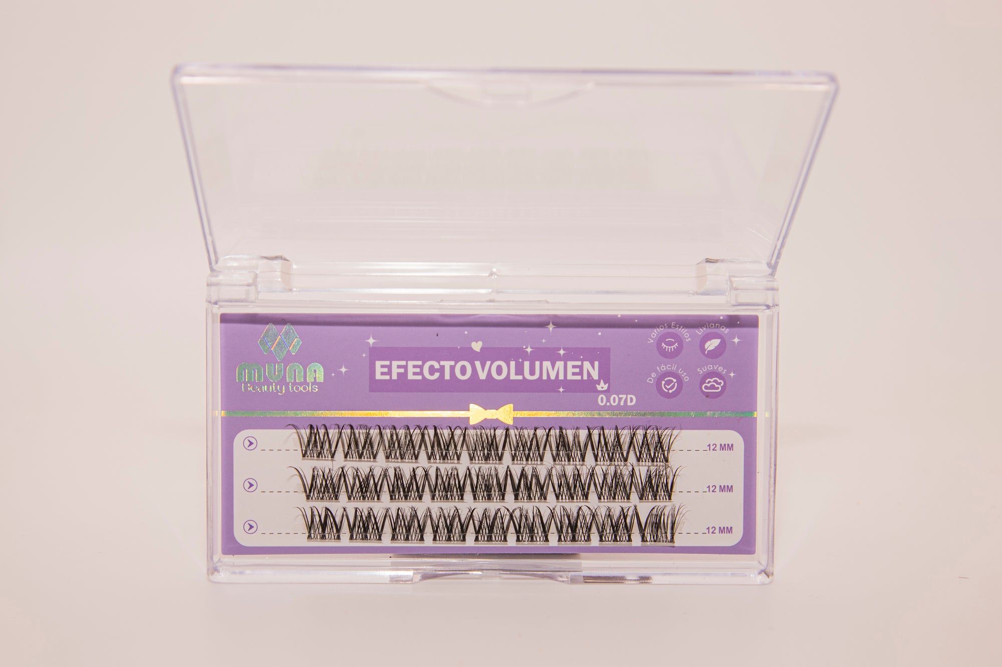 MUNA201-2 EFECTO VOLUMEN 0.07D 12MM
