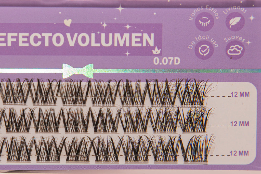 MUNA201-2 EFECTO VOLUMEN 0.07D 12MM