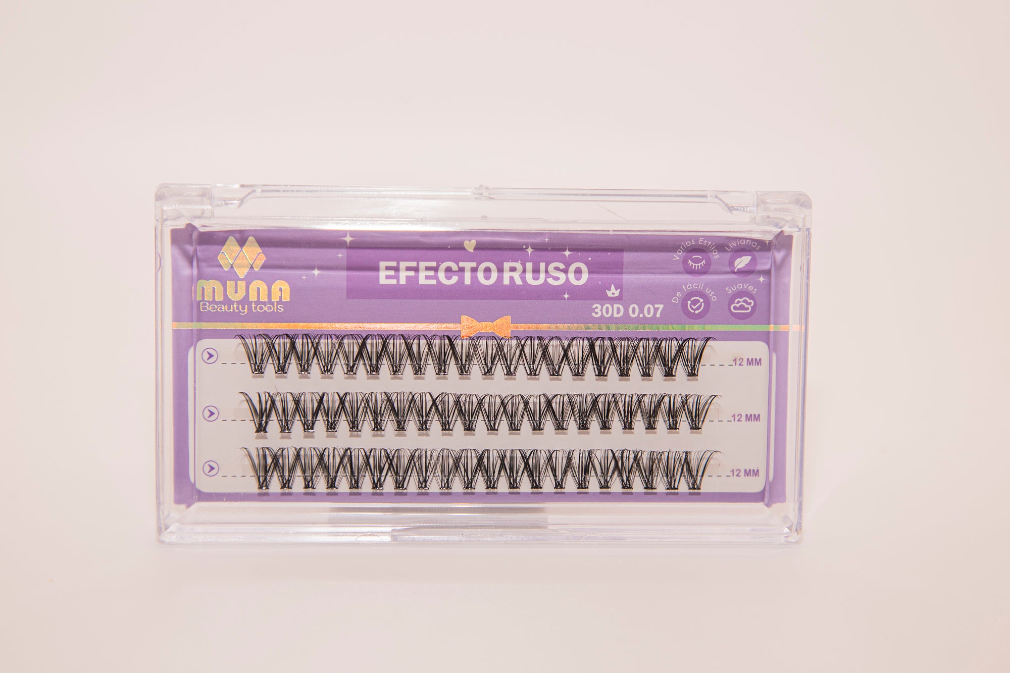 MUNA200-6 EFECTO RUSO 30D 0.07 12MM