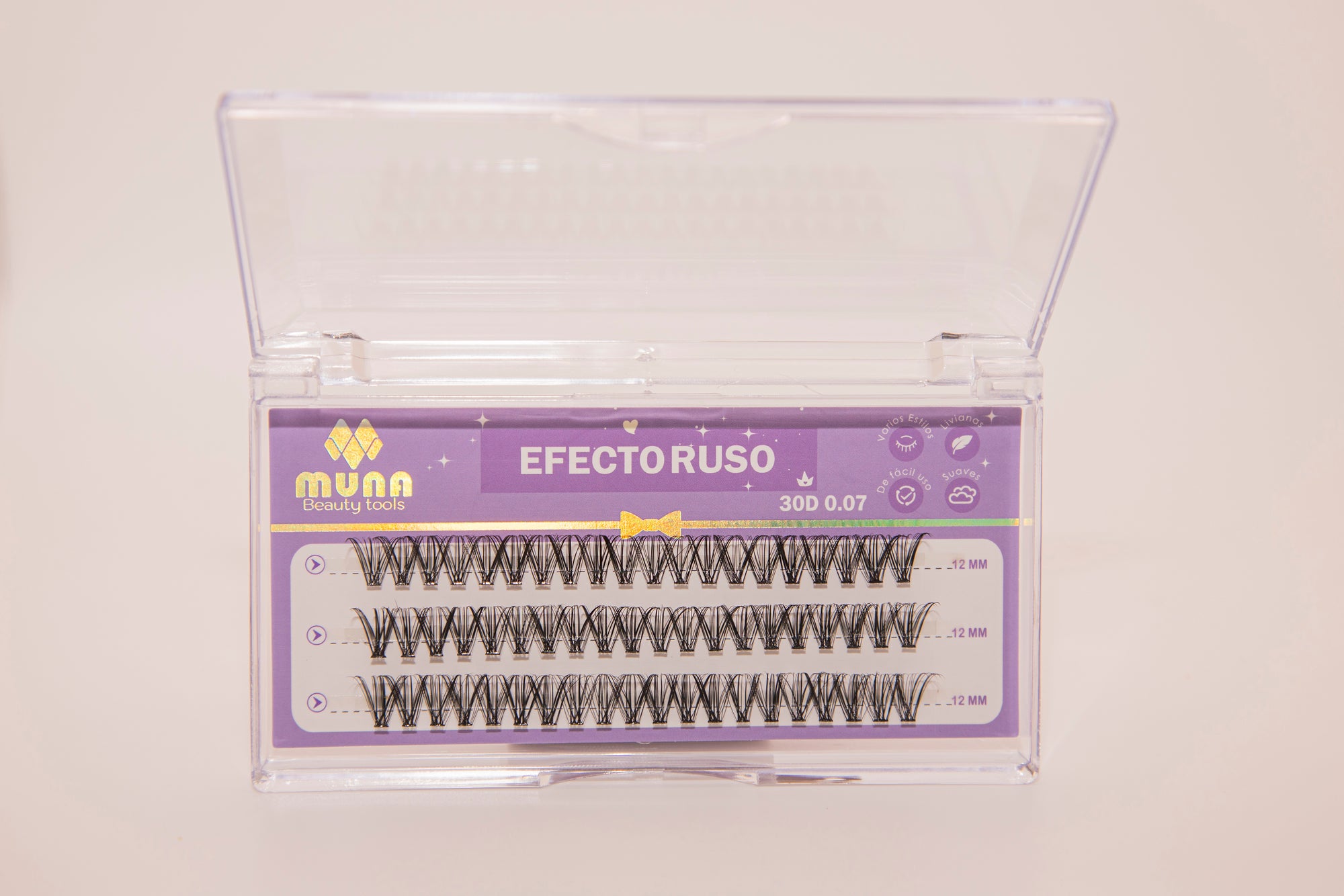MUNA200-6 EFECTO RUSO 30D 0.07 12MM