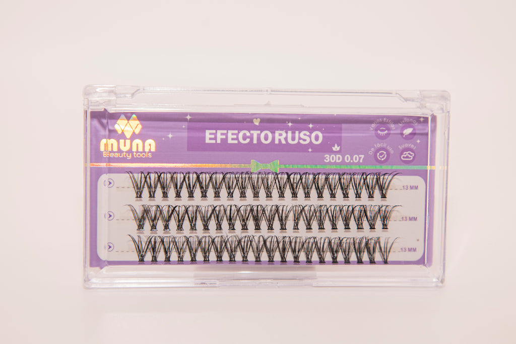 MUNA200-7 EFECTO RUSO 30D 0.07 13MM