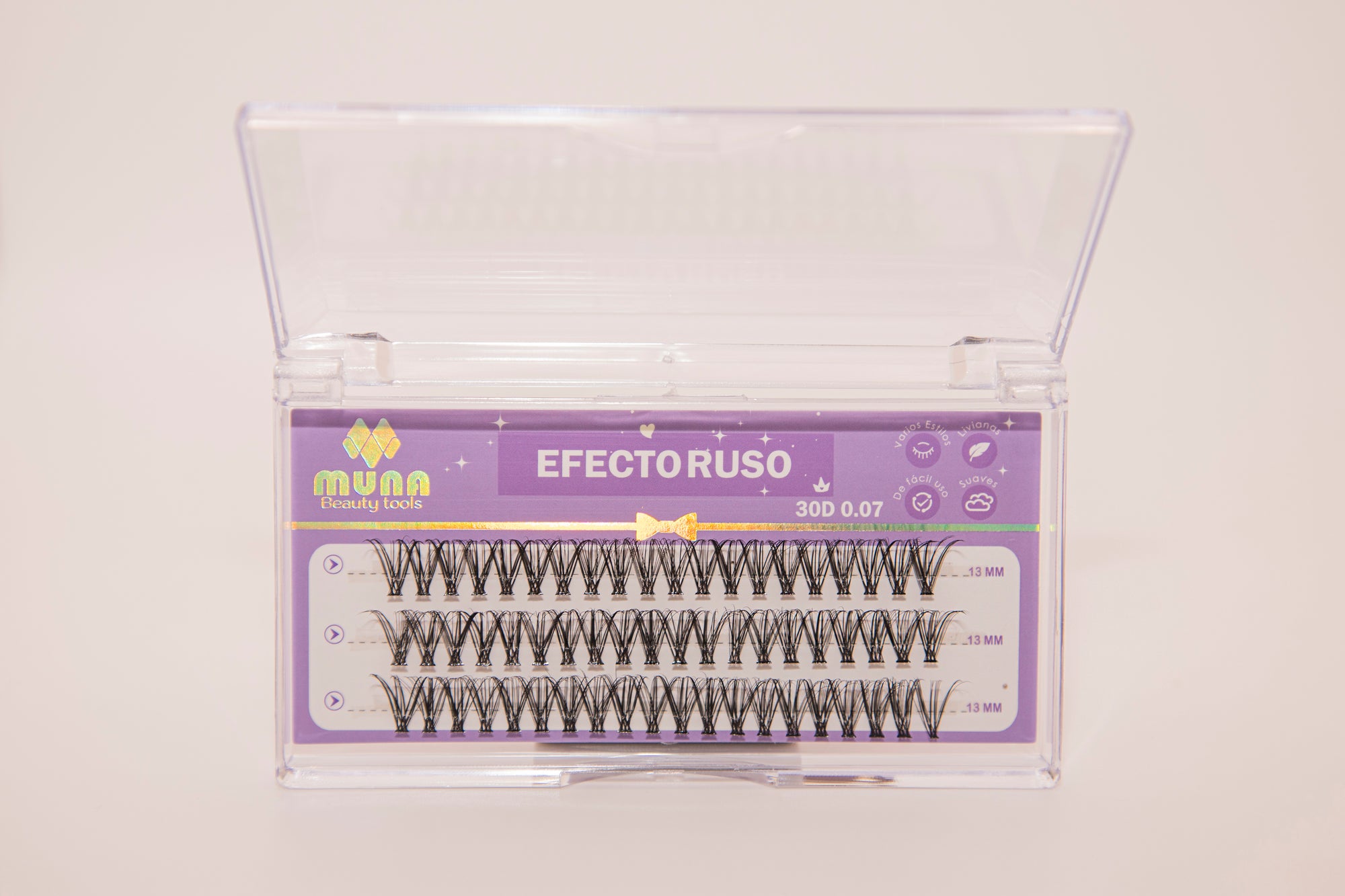MUNA200-7 EFECTO RUSO 30D 0.07 13MM