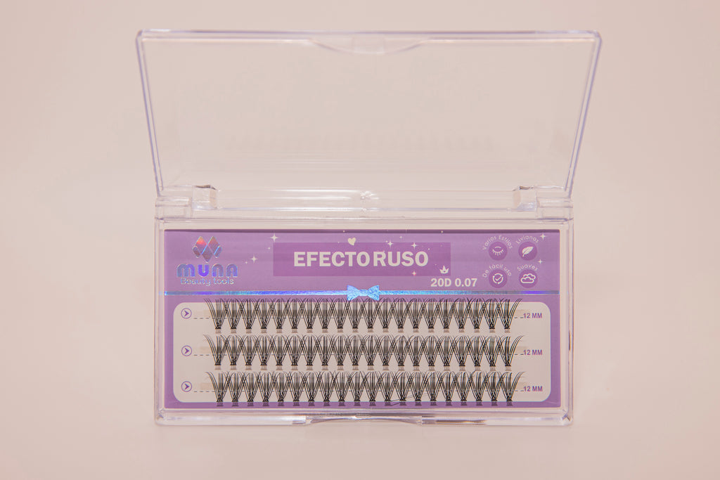 MUNA200-2 EFECTO RUSO 20D 0.07 12MM