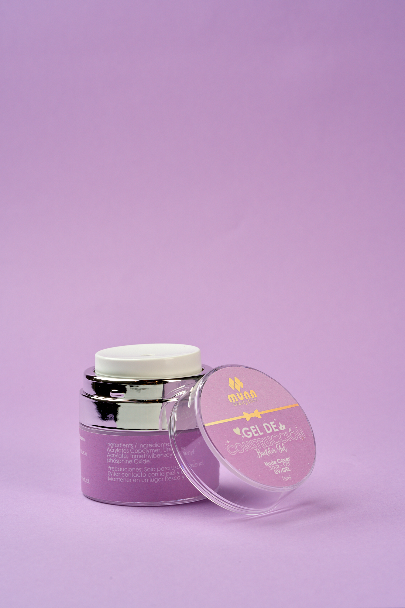 GEL DE CONSTRUCCION NUDE COVER