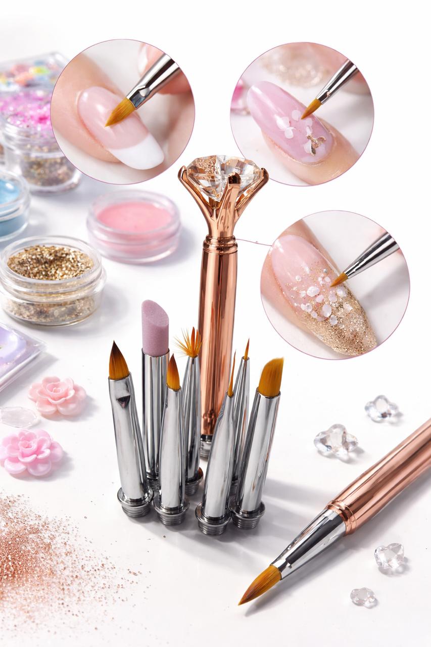 BROCHAS PARA MAQUILLAJE POR 9PCS B286