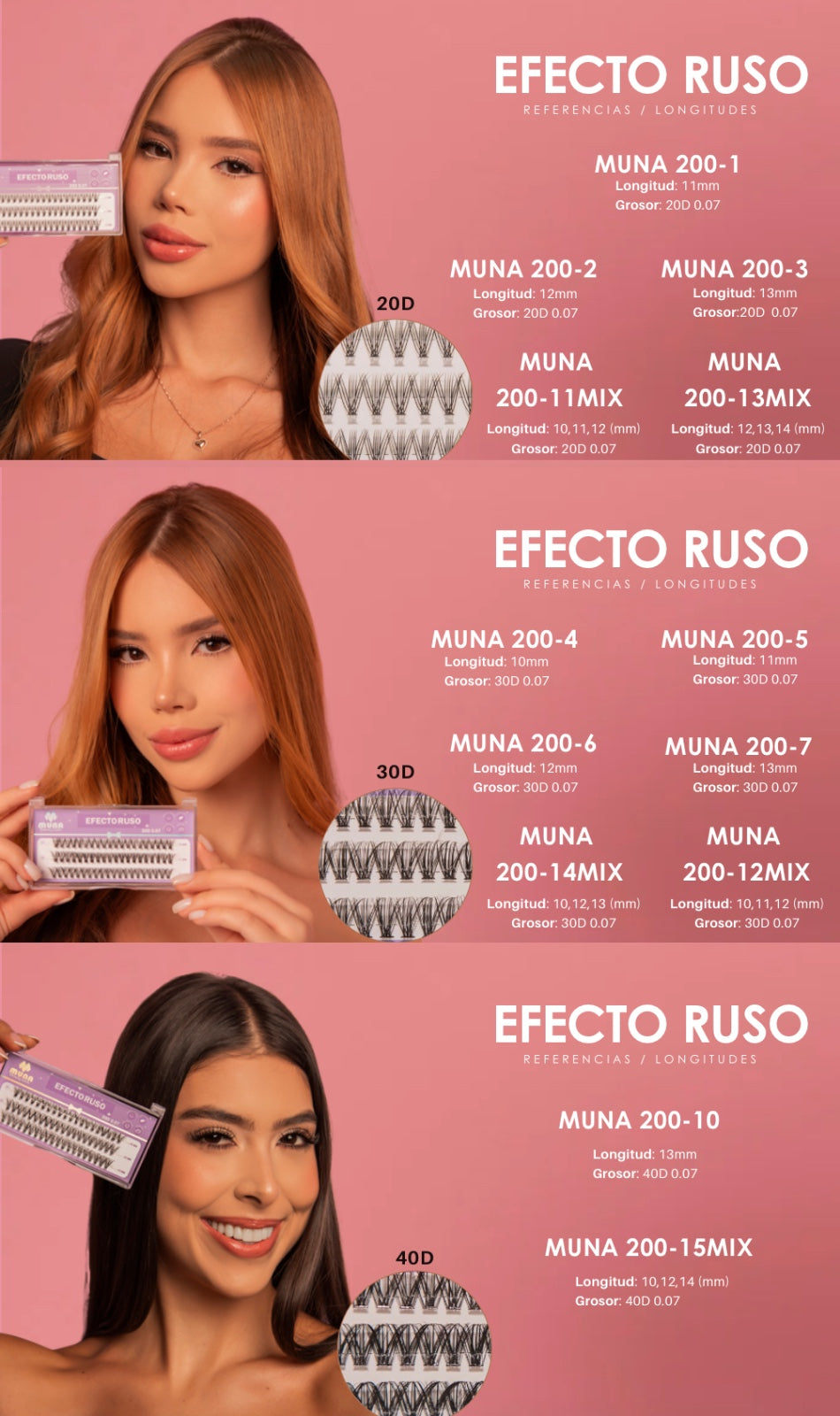 PESTAÑAS EFECTO RUSO