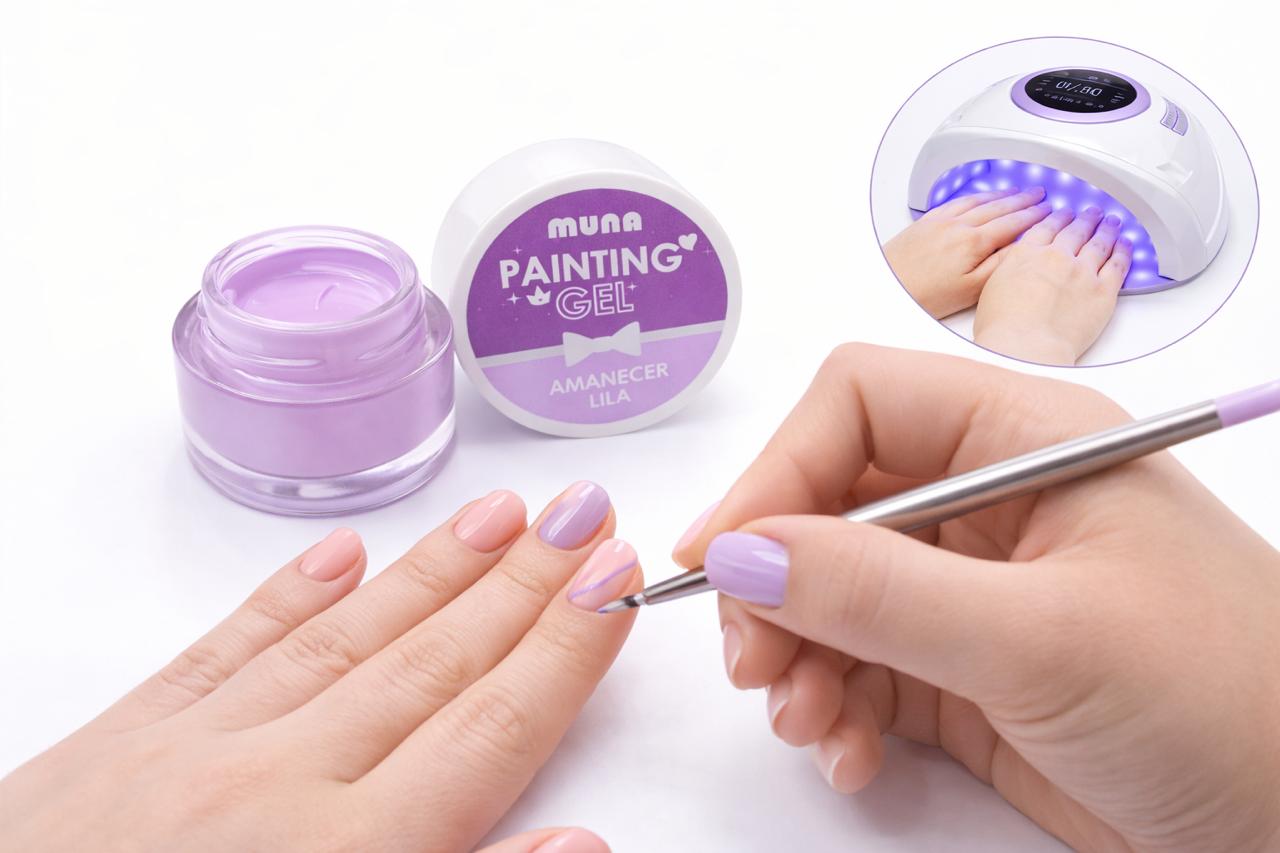 PAINTING GEL MUNAPTG935-AMANECER LILA
